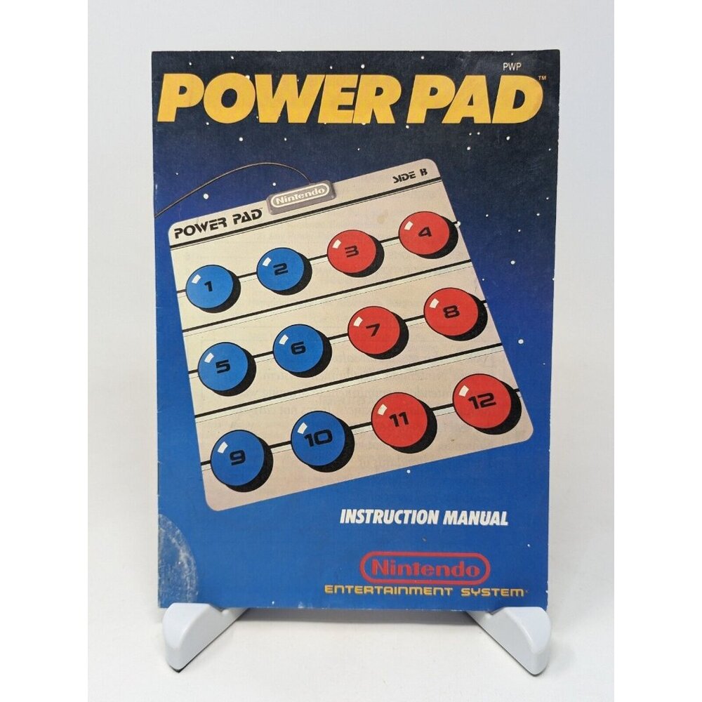 Power Pad NES Manual Only Authentic Original Nintendo VTG